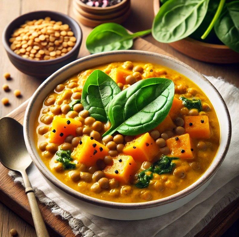 Sweet Potato Lentil Curry